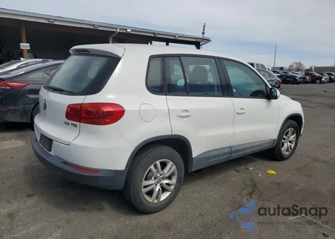 2013 Volkswagen Tiguan S из США, поврежденный, VIN WVGAV3AX1DW581560